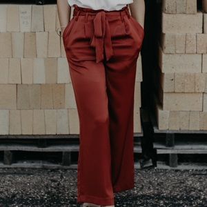 Silky Trouser Pants